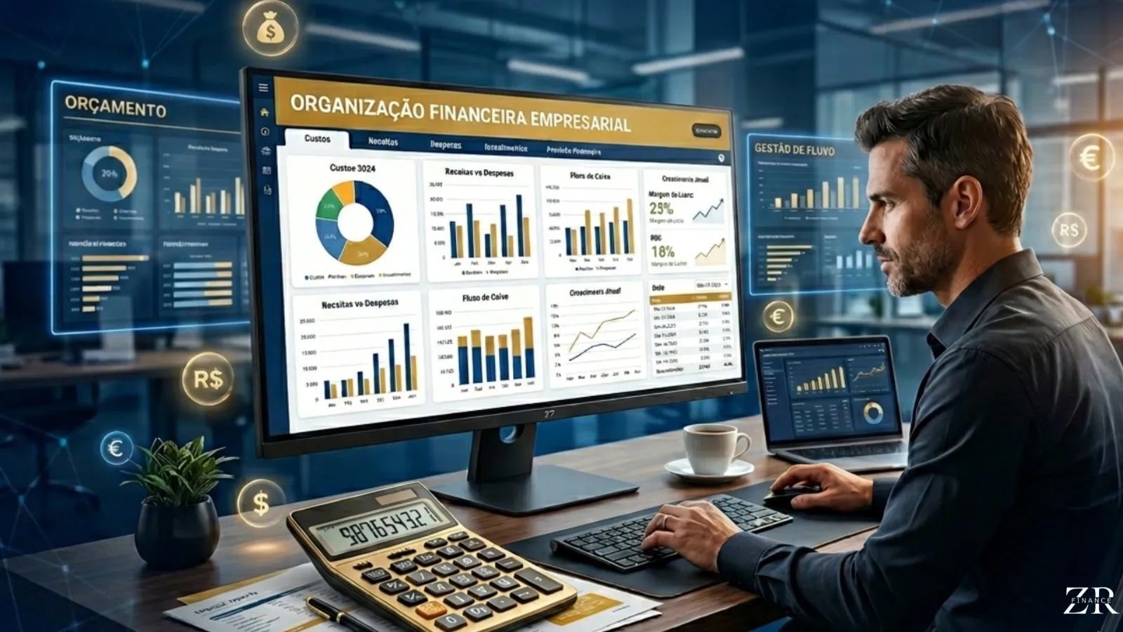 Como iniciar a organização financeira da Empresa
